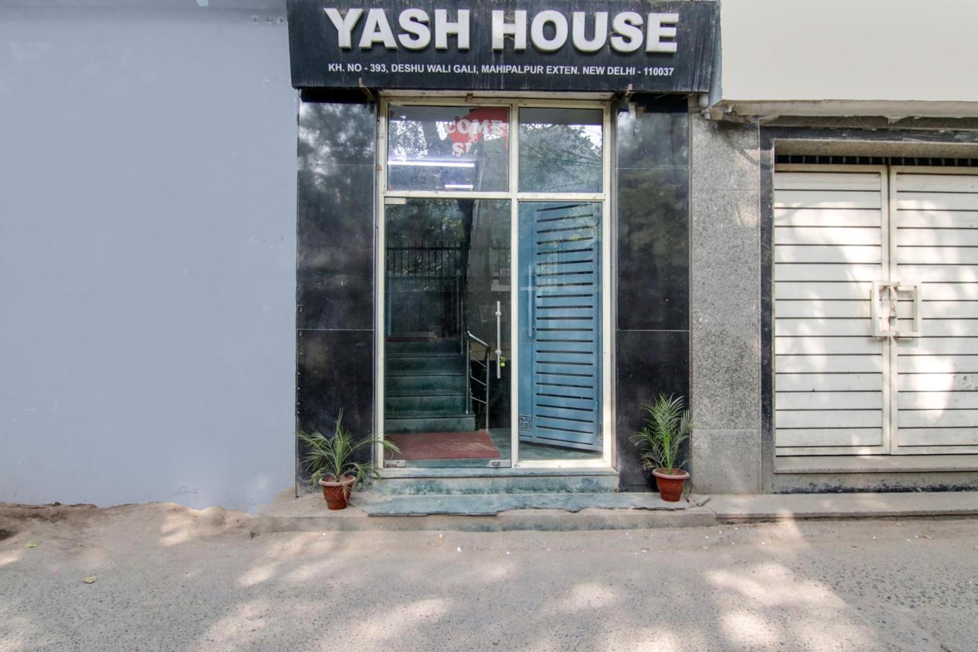 Hotel Yash House New Delhi Exteriör bild